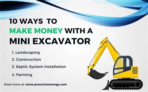 how to start a mini excavator buisness|making money with mini ex.